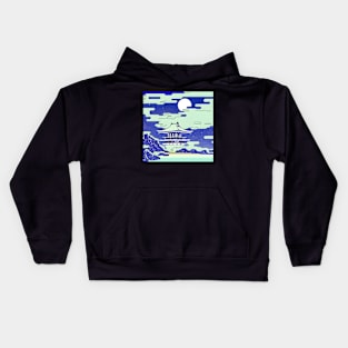 Palace among the clouds. Kids Hoodie